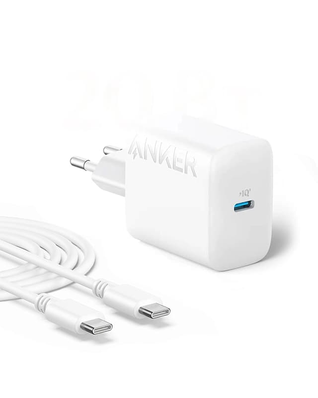 شارژر دیواری 20 وات انکر Anker 20W USB-C Fast Wall Charger B2347G21 دوپین ایران