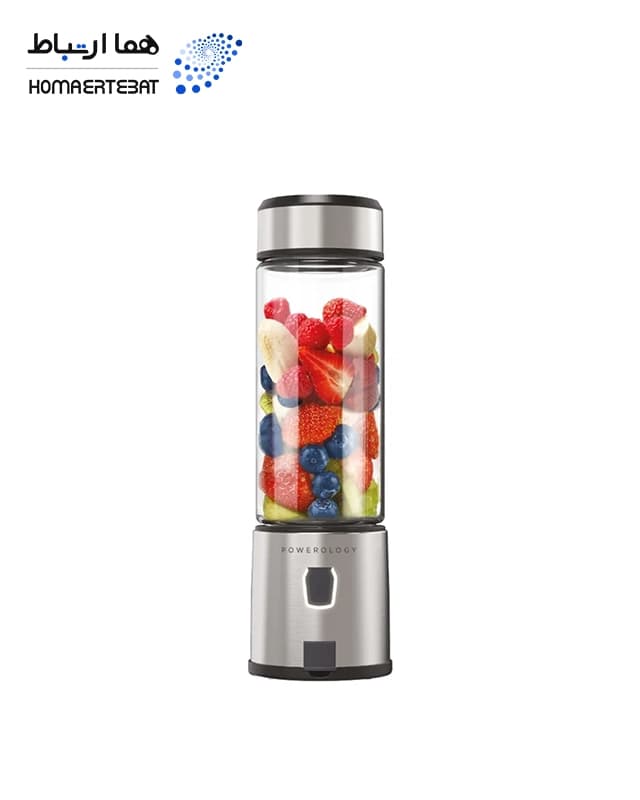 مخلوط کن 6 تیغه 126 وات پاورولوژی Powerology 6-Blades Portable Juicer P6BPJBK