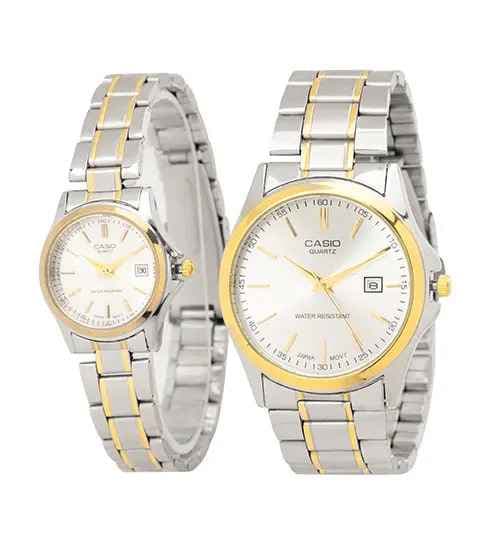 ست ساعت مچی فلزی Casio مدل 42060