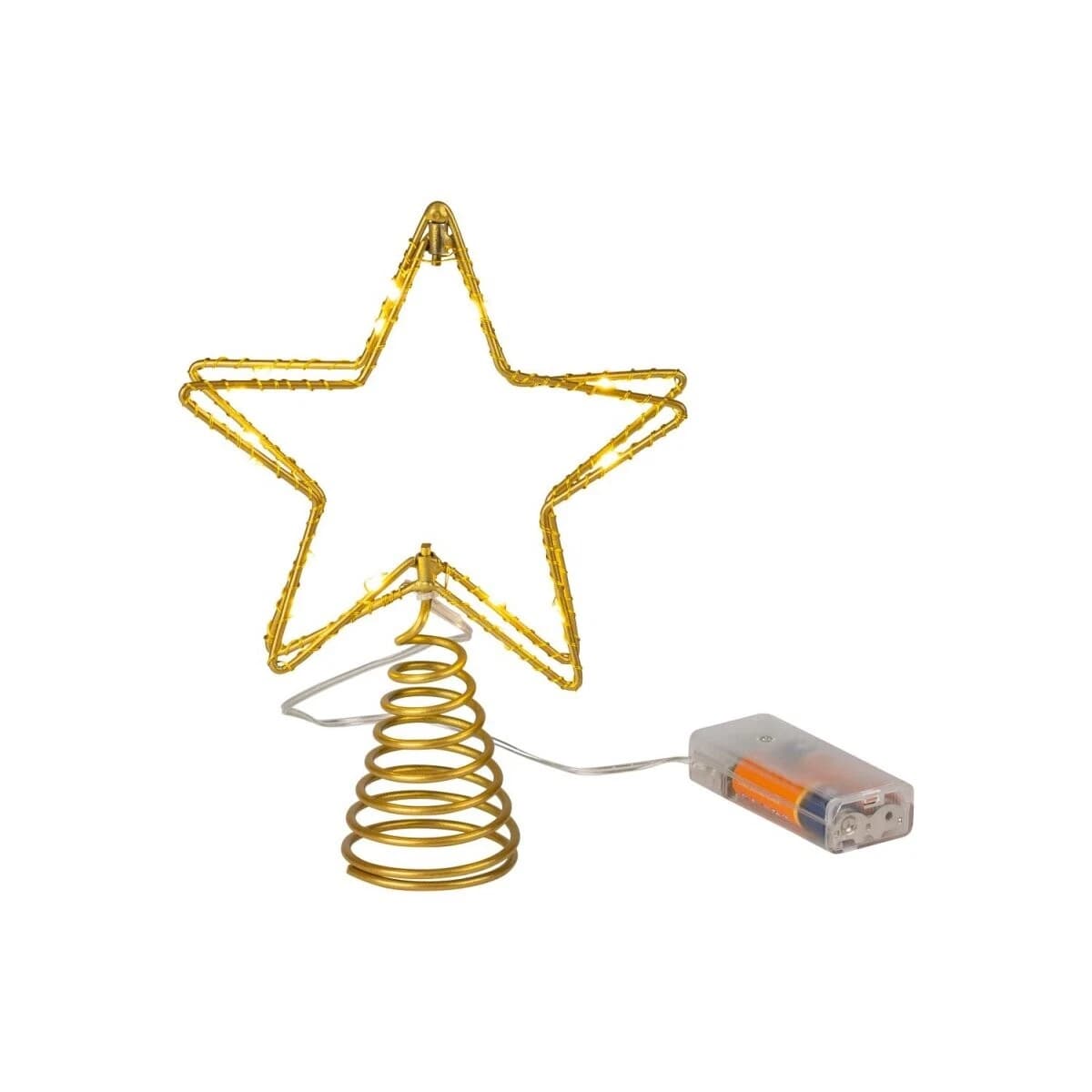 ستاره نوک درخت کریسمس LED از برند Livarno Home آلمان