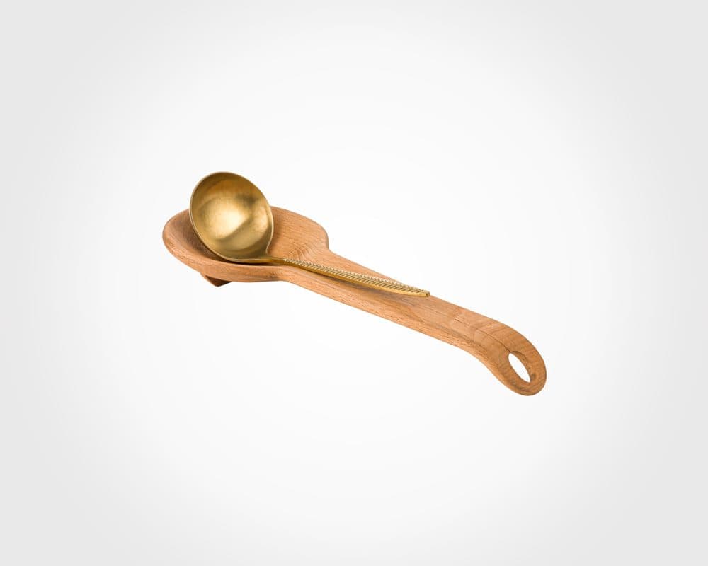 زیر ملاقه ای چوبی لیمون کد 2180
