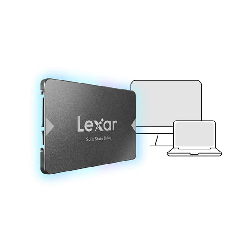 حافظه SSD لکسار مدل Lexar NS100 SATA III (6Gb/S) SSD 256GB — تصویر ۸