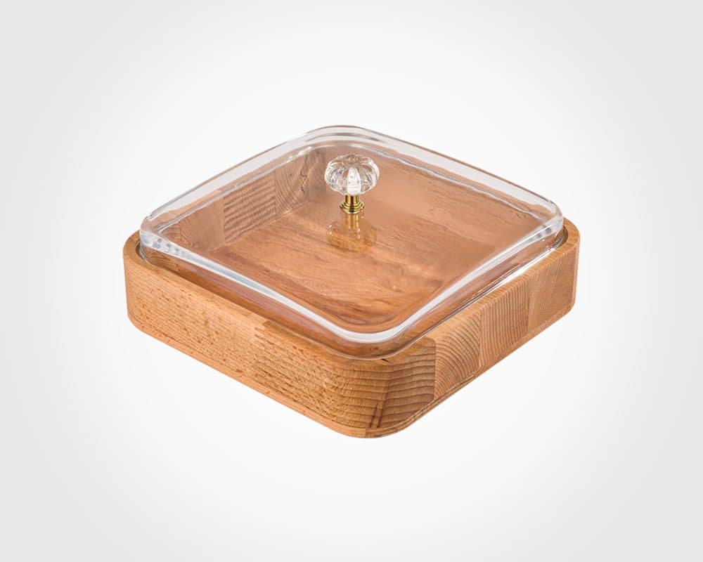 بیسکوییت خوری چوبی لیمون کد 2239