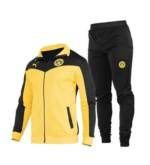 ست سویشرت و شلوار مردانه آستین بلند Puma ساده یقه ایستاده مدل 40586