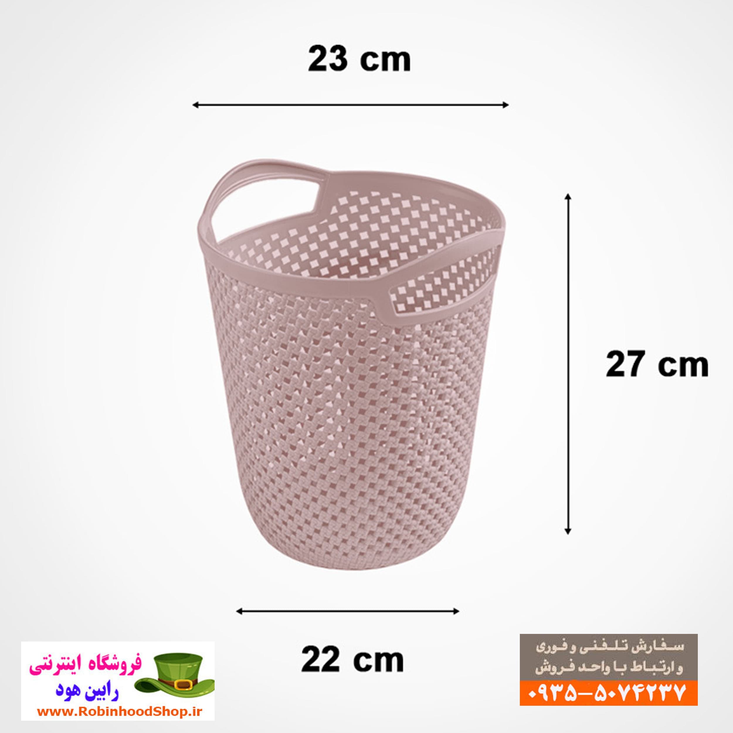 سطل زباله کاغذ طرح بافت — تصویر ۳