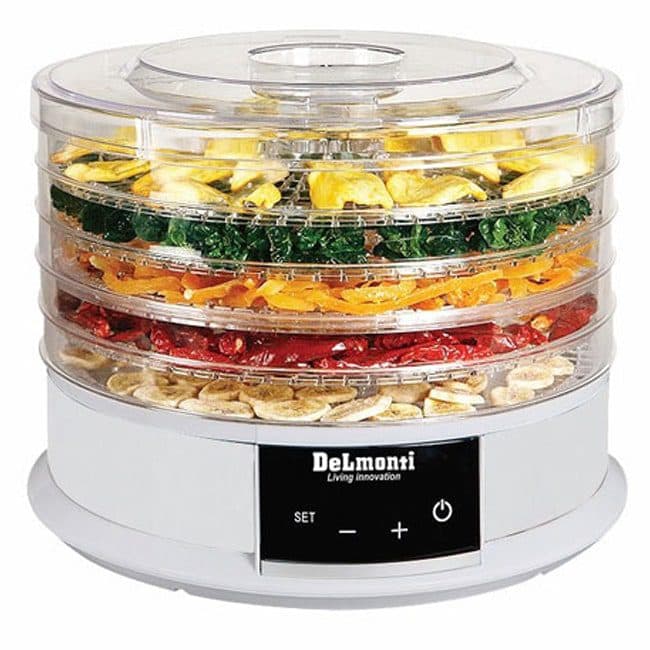 میوه خشک کن دلمونتی دیجیتال چرخشی 350 وات DELMONTI DL 195 — تصویر ۲