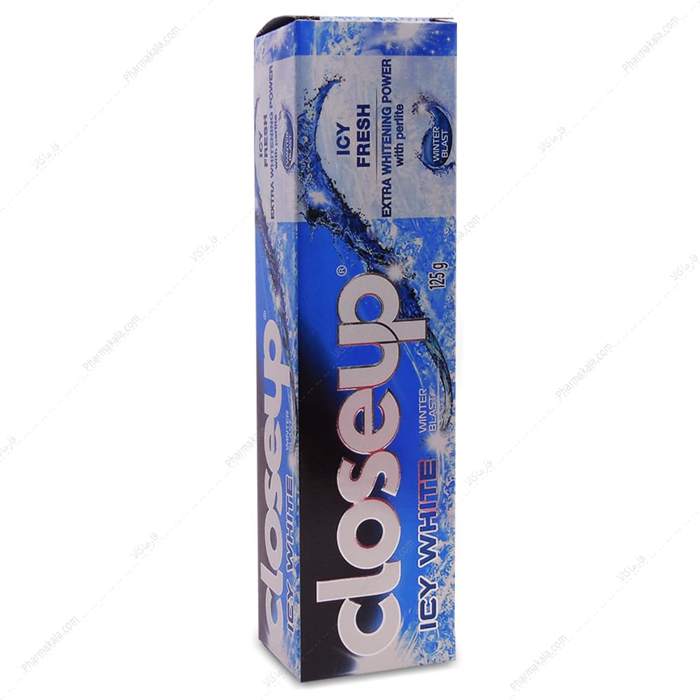 خمیر دندان سفیدکننده خنک کننده ICY WHITE کلوس آپ 125g