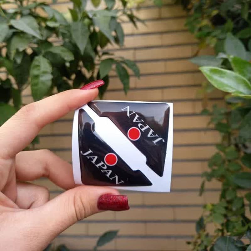 برچسب ضربه گیر درب خودرو طرح ژاپن JAPAN کد 6024 — تصویر ۳