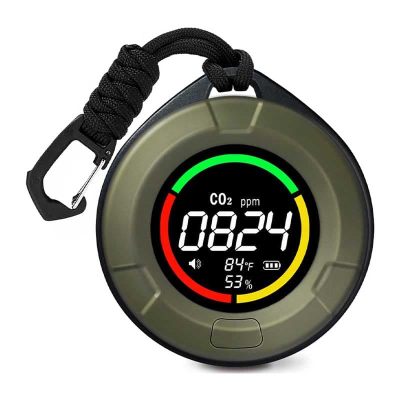 سنسور هشدار نشت گاز دی اکسید کربن CO2 مدل ‎PTH-10C برند LSENLTY