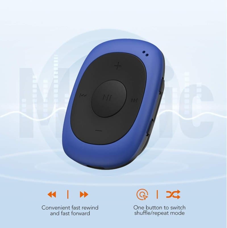 پخش‌کننده موسیقی MP3 Player برند AGPTEK مدل G02 با ظرفیت 8 گیگابایت