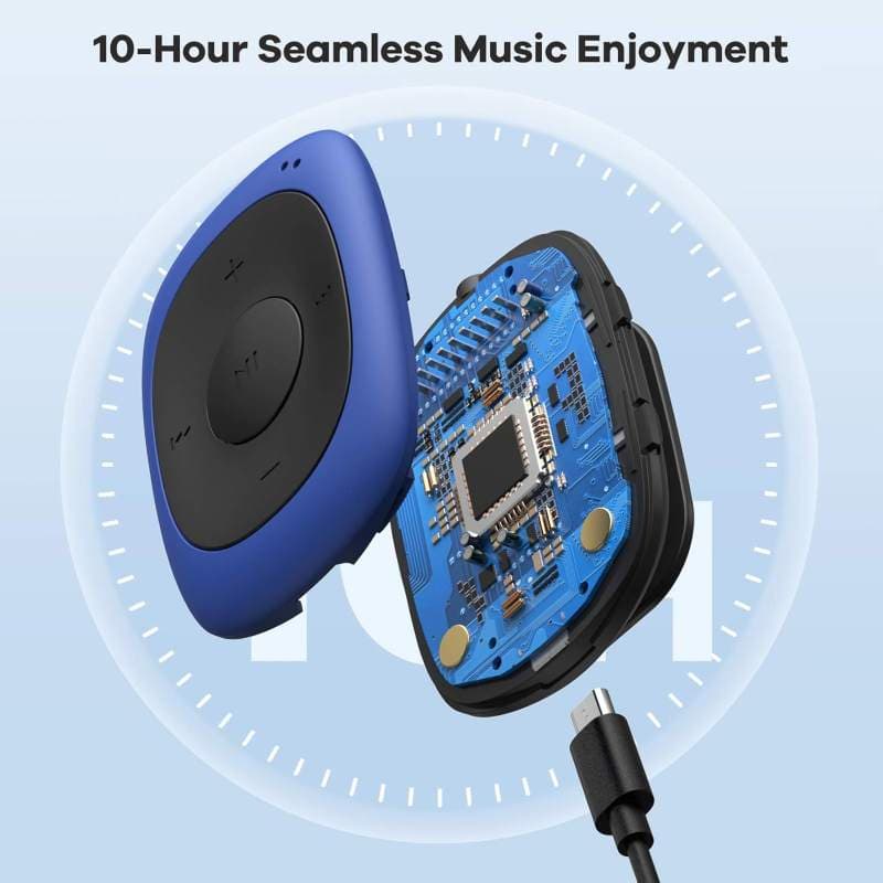 پخش‌کننده موسیقی MP3 Player برند AGPTEK مدل G02 با ظرفیت 8 گیگابایت — تصویر ۴