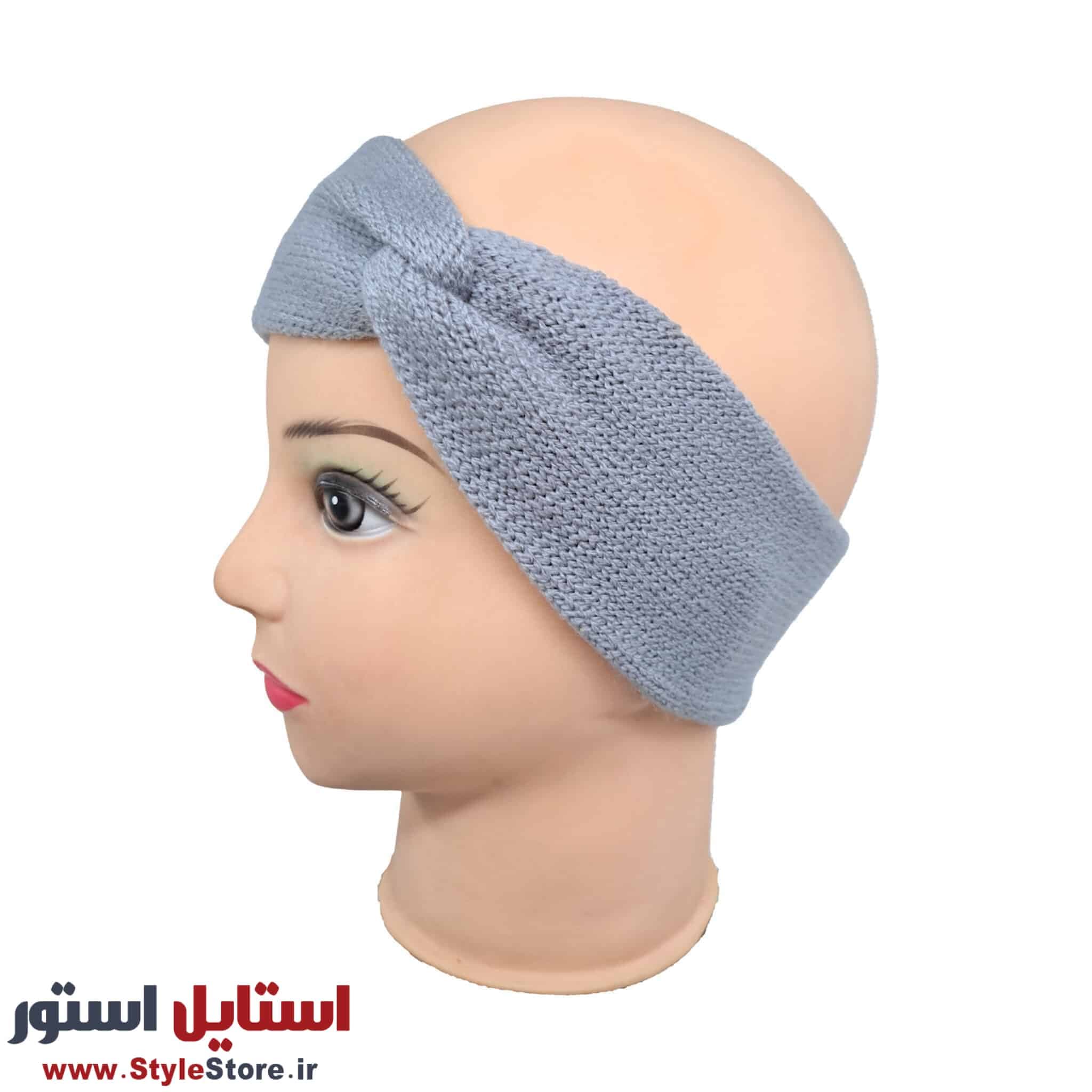 هدبند بافتنی زنانه مدل SAM-425 کد 1055 — تصویر ۴