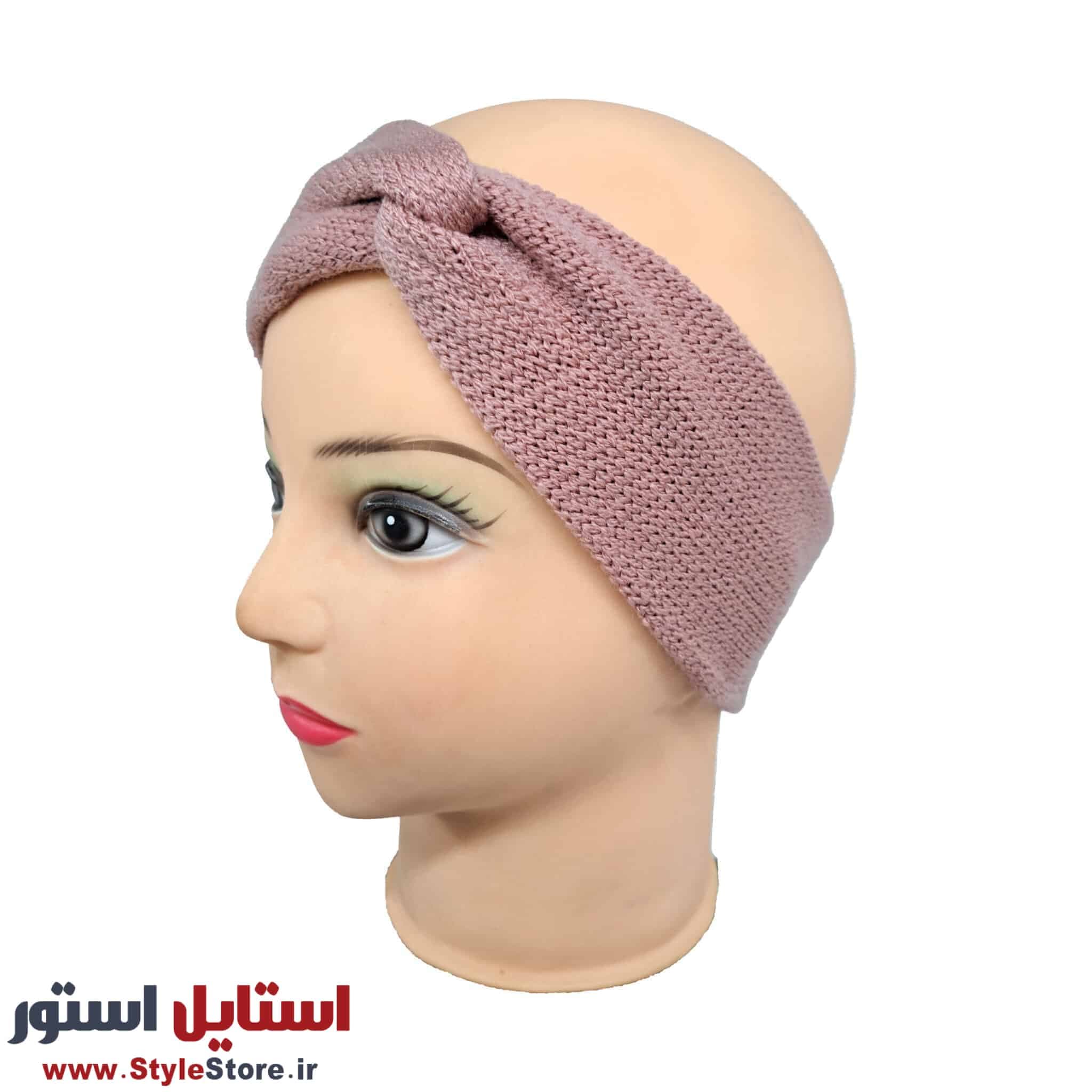 هدبند بافتنی زنانه مدل SAM-425 کد 1055 — تصویر ۷