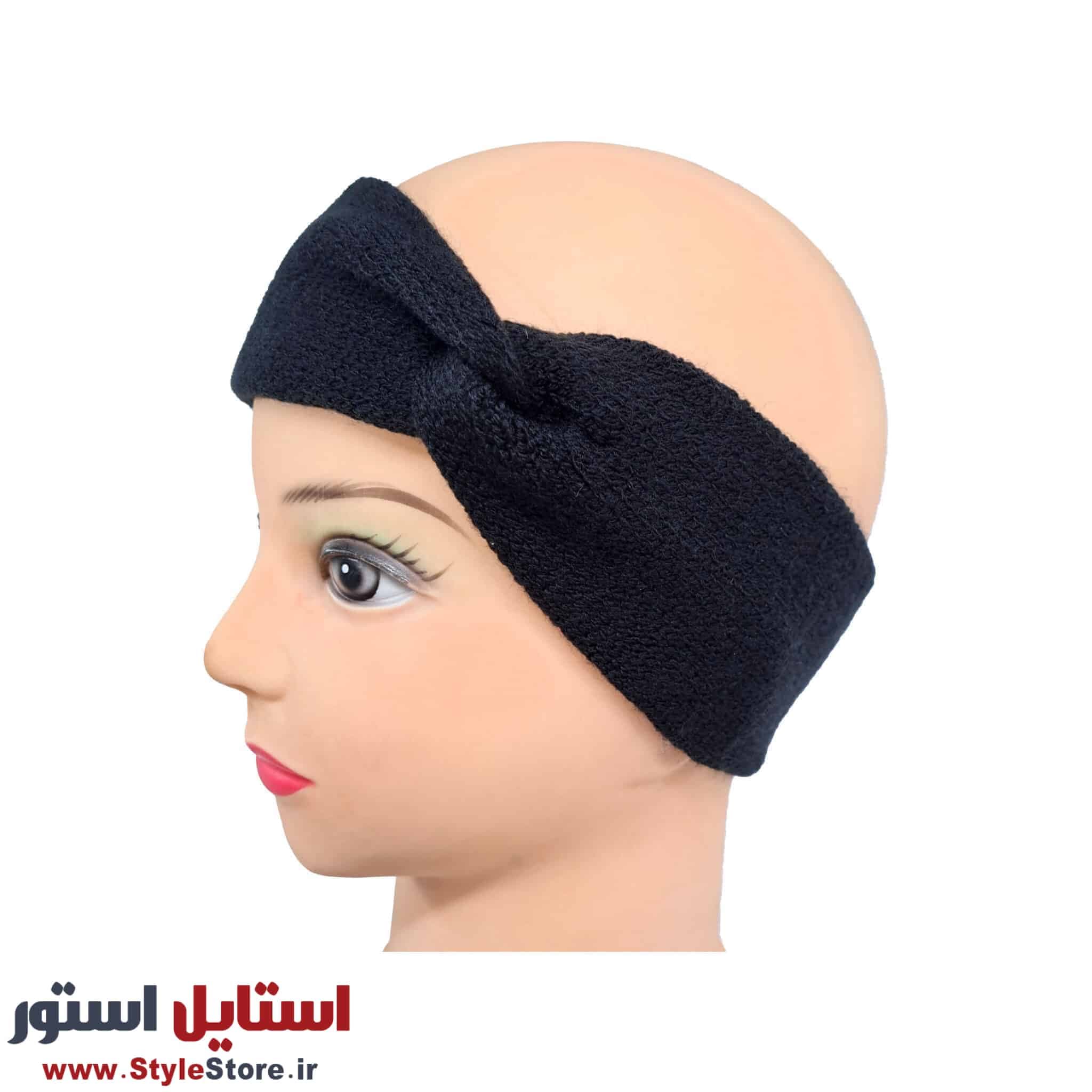 هدبند بافتنی زنانه مدل SAM-425 کد 1055 — تصویر ۶