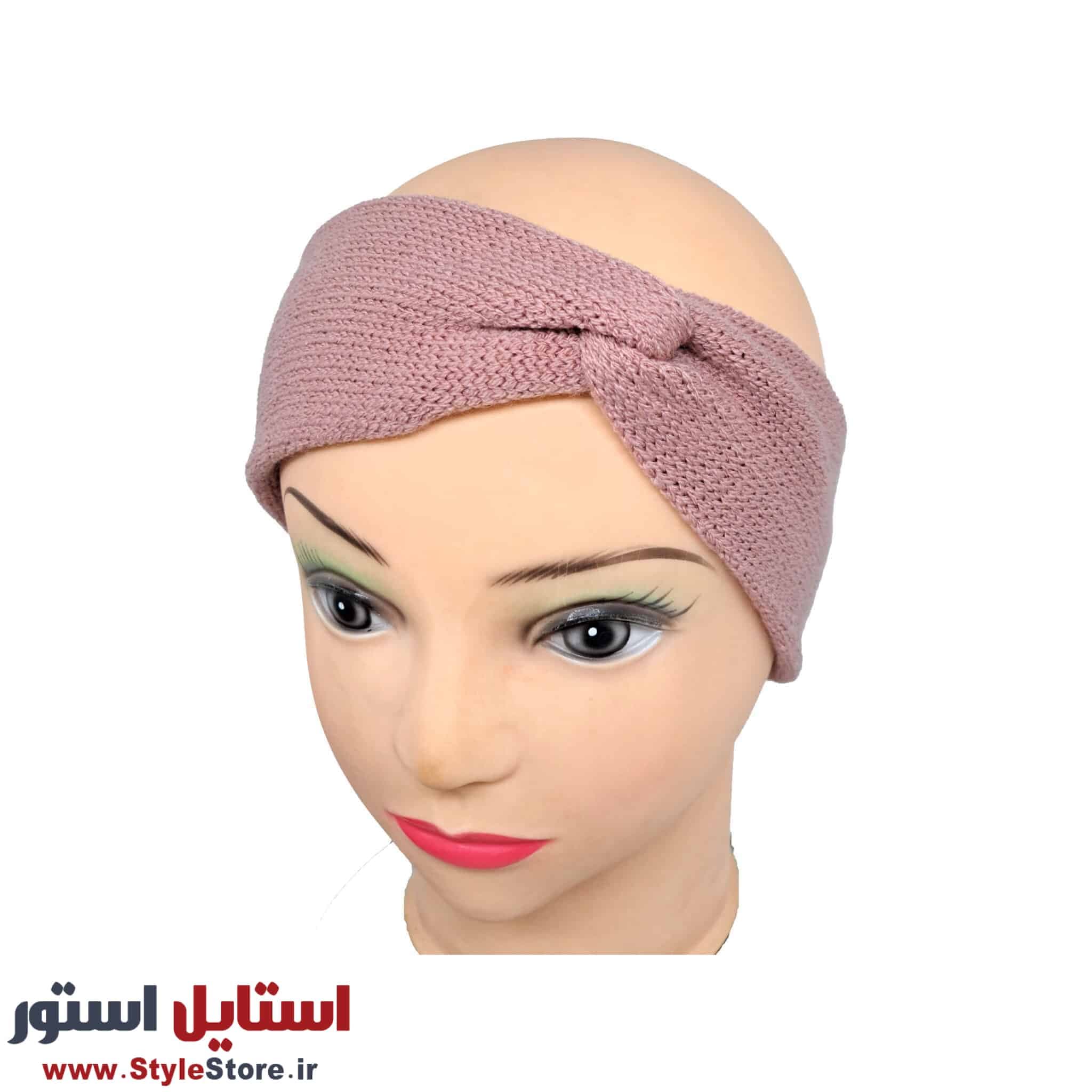 هدبند بافتنی زنانه مدل SAM-425 کد 1055 — تصویر ۸