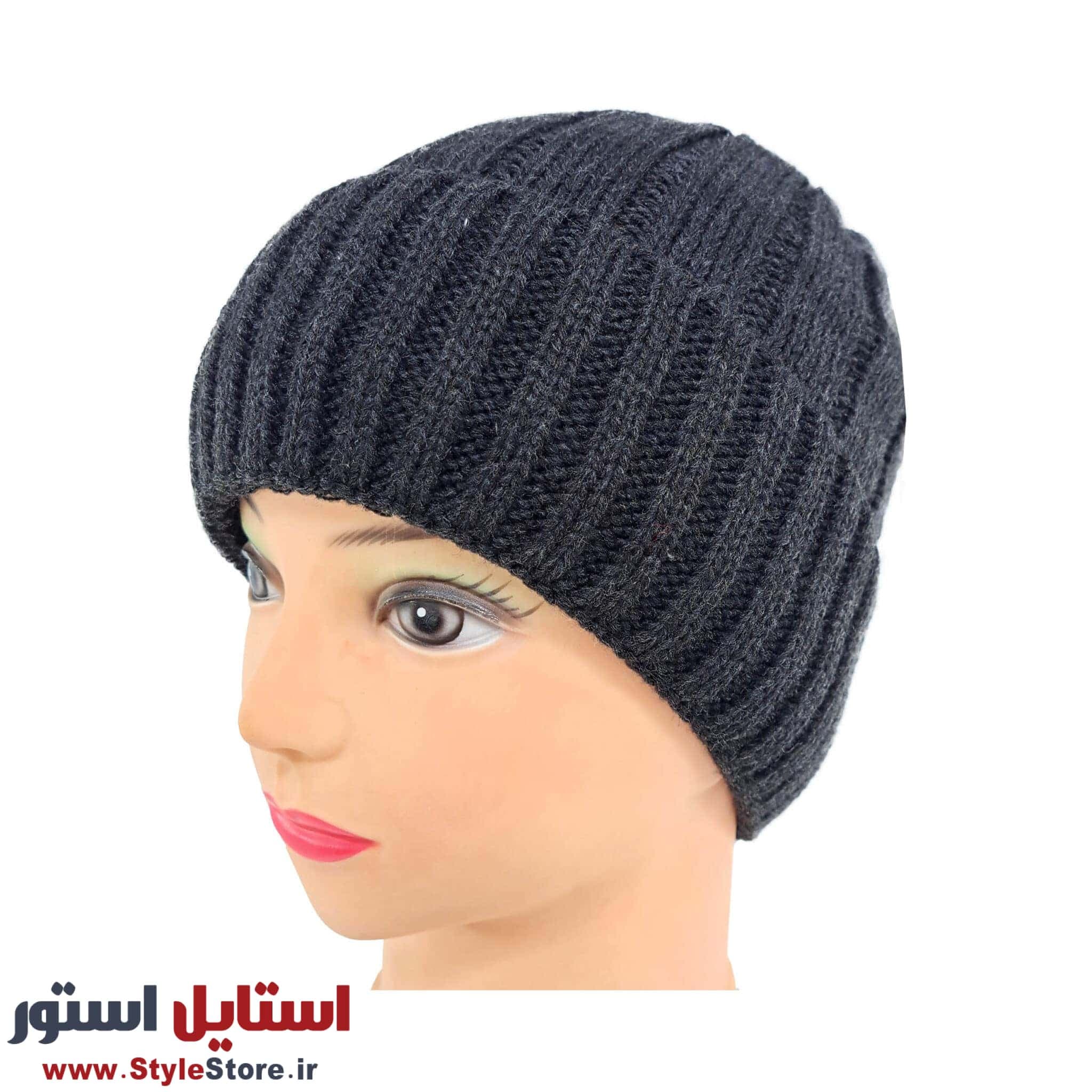 کلاه بافتنی مدل LB-FO کد 1048 — تصویر ۳