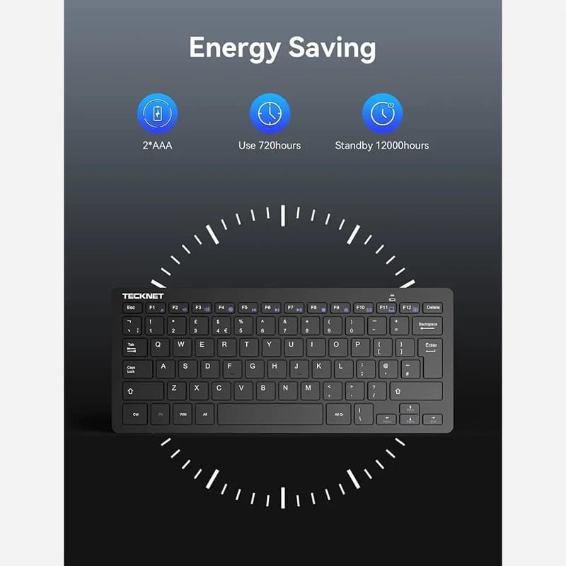 کیبورد برند TECKNET مدل X315 — تصویر ۴