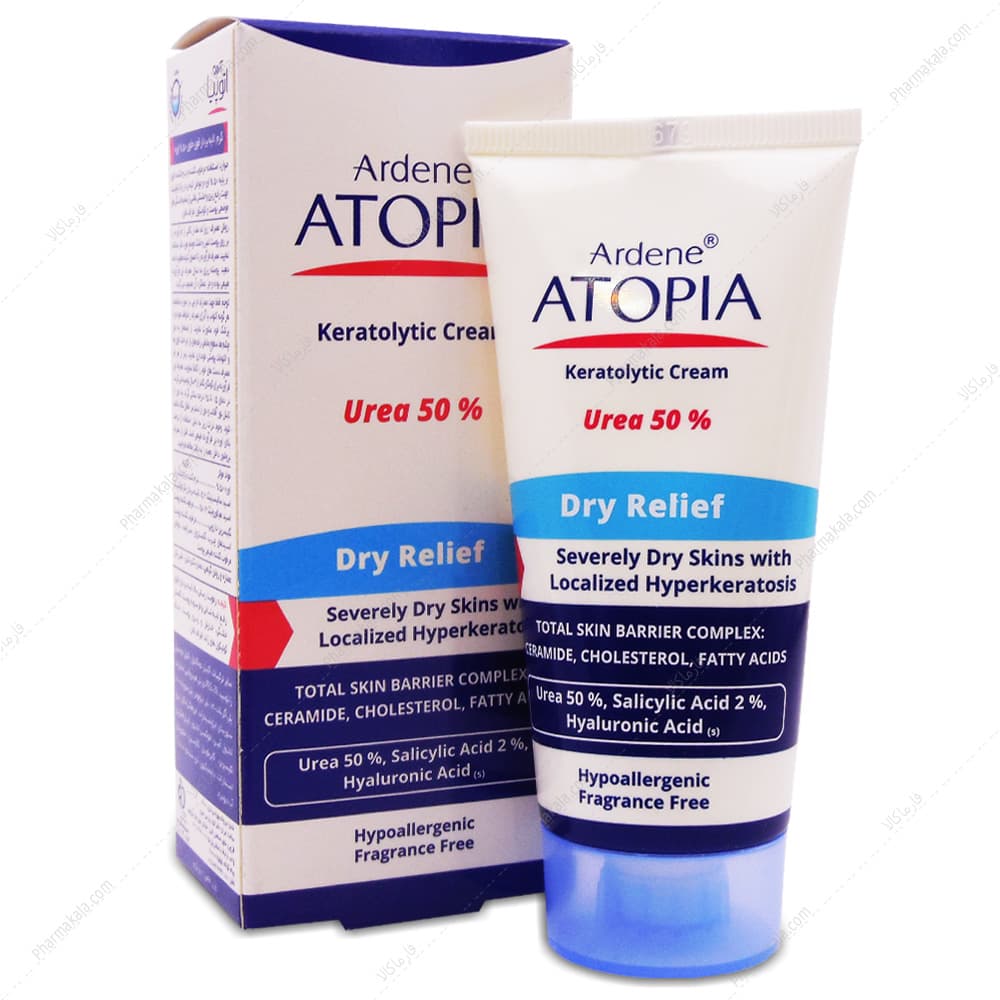 کرم لایه بردار قوی حاوی 50% اوره آتوپیا آردن 50g