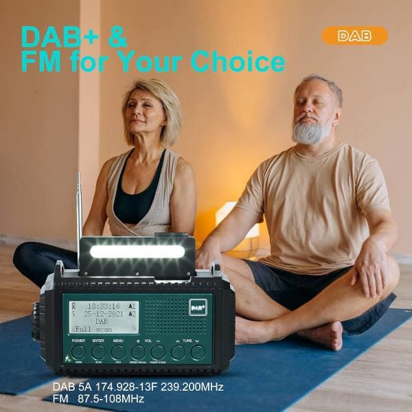 رادیو خورشیدی Crank DAB/FM — تصویر ۵