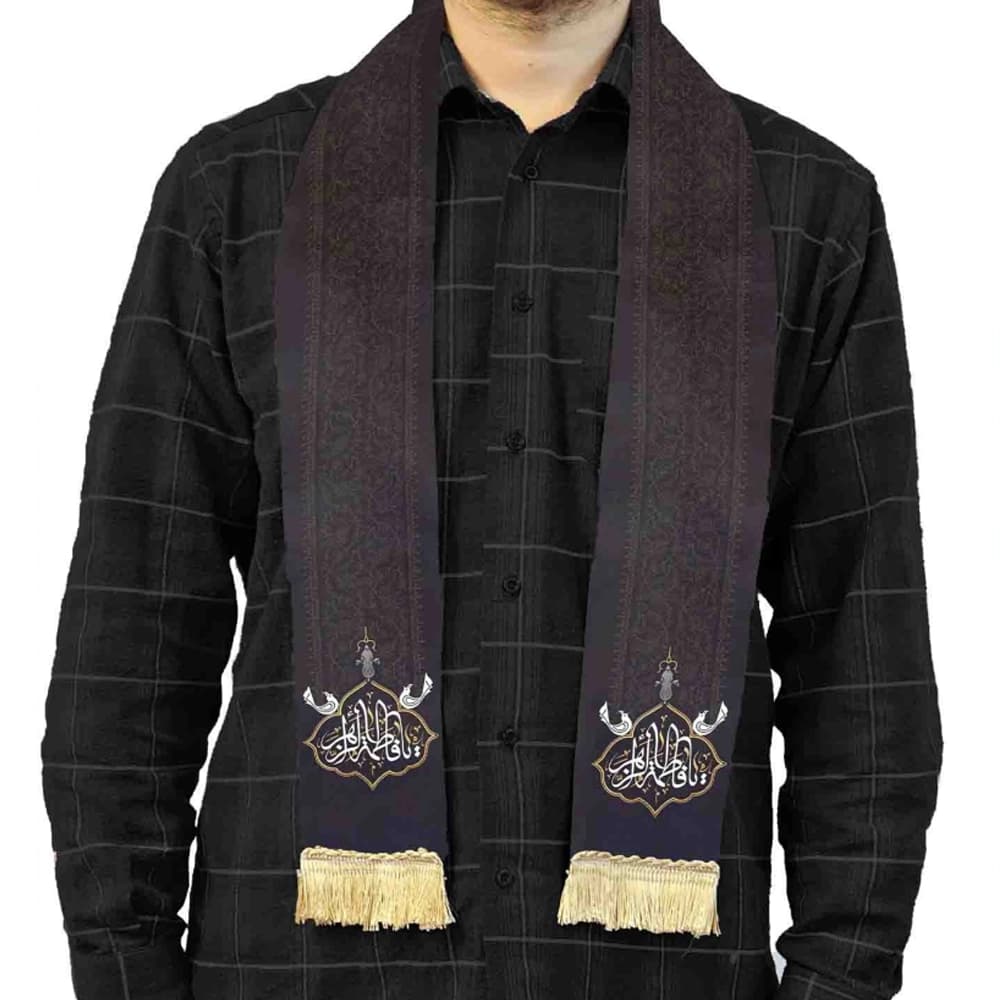 شال فاطمیه مخمل یا فاطمه الزهرا کد 0409