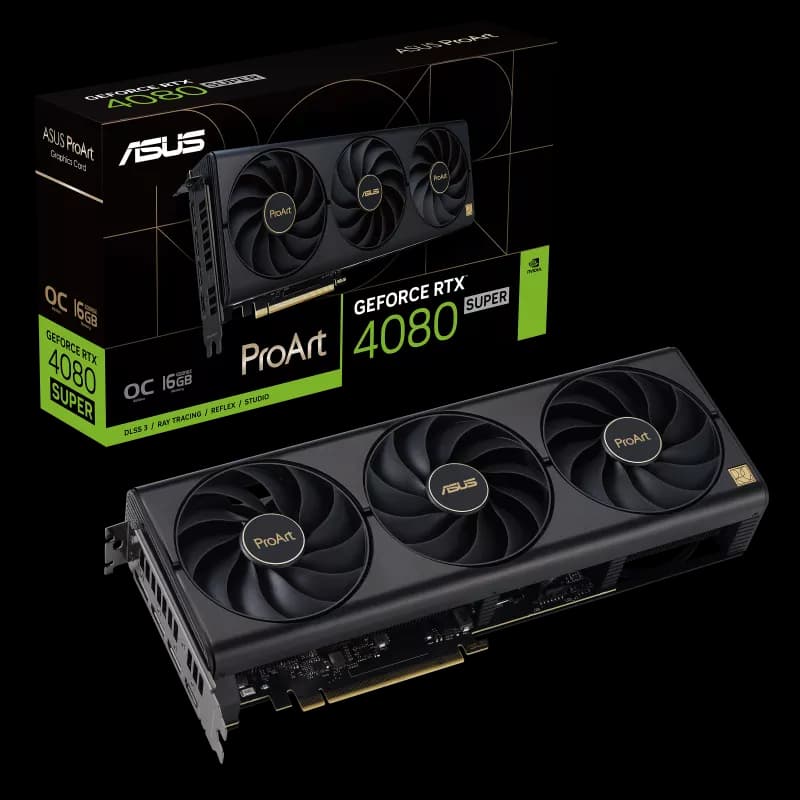 کارت گرافیک مدل ProArt GeForce RTX 4080 SUPER 16GB GDDR6X OC ایسوس