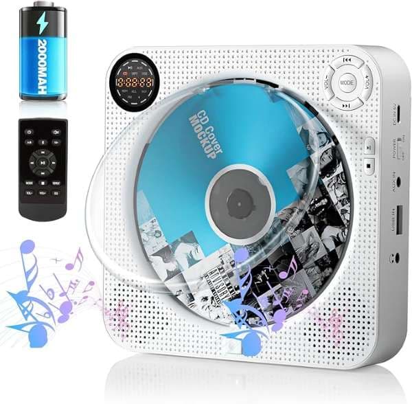 سی دی پلیر شارژی FELEMAN مدل MPD001W