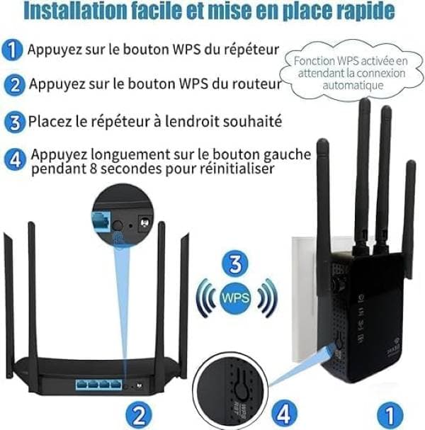 تقویت‌کننده وای‌فای 5G AILKIN — تصویر ۶