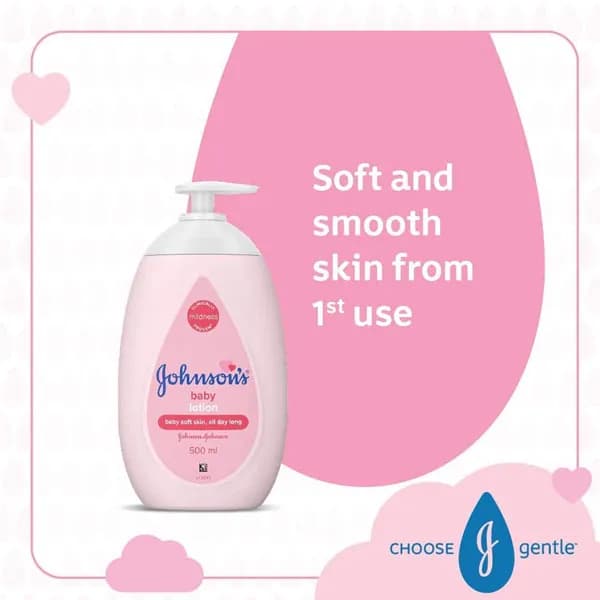 لوسیون بدن کودک جانسون حجم 500 میلی — تصویر ۲