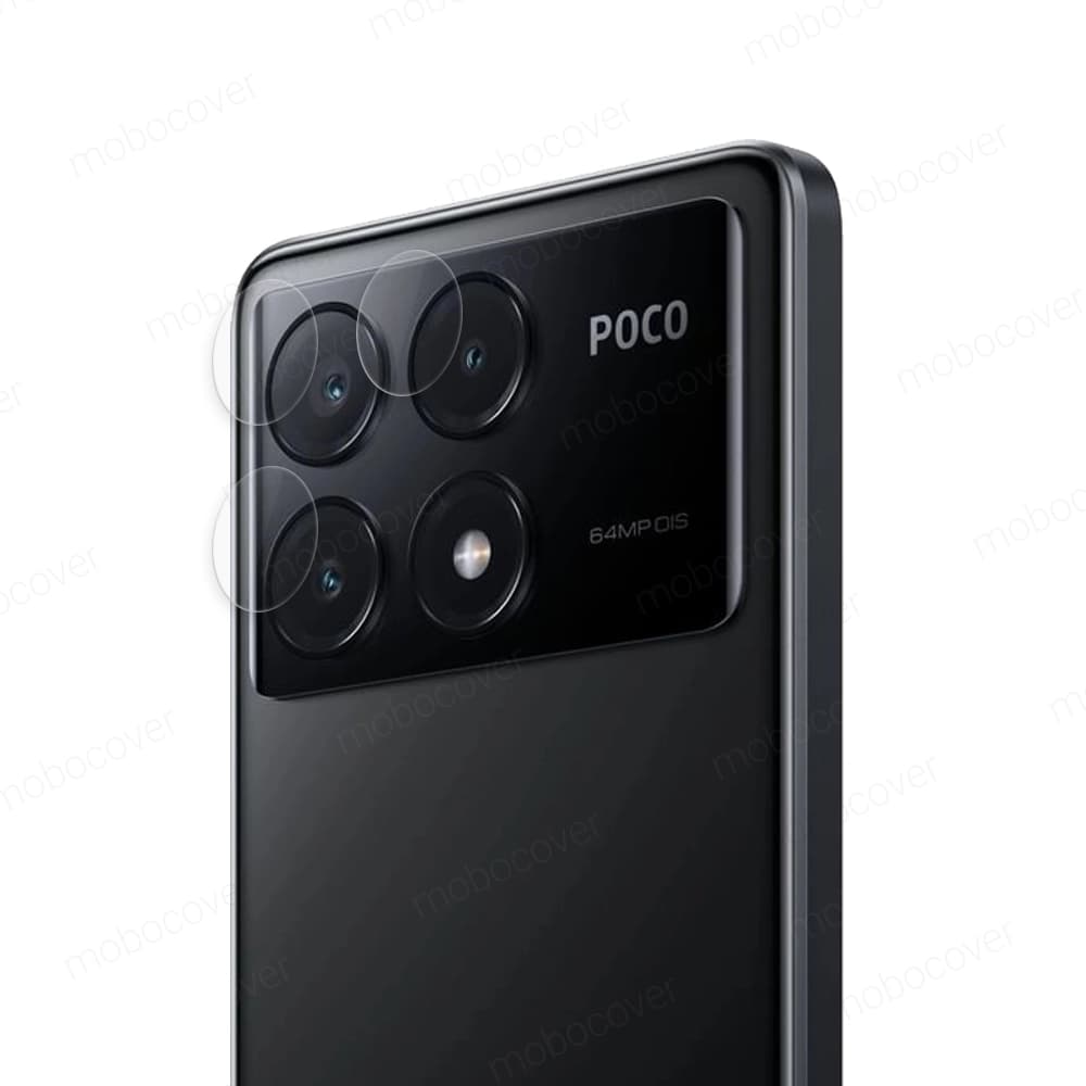 گلس محافظ لنز دوربین گوشی Xiaomi Poco X6 / شیائومی پوکو ایکس ۶