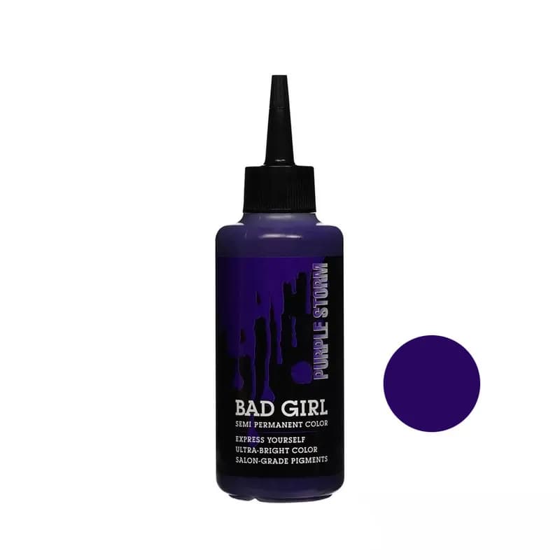 رنگ مو فانتزی بد گرل (BAD GIRL) رنگ Purple Storm — تصویر ۲