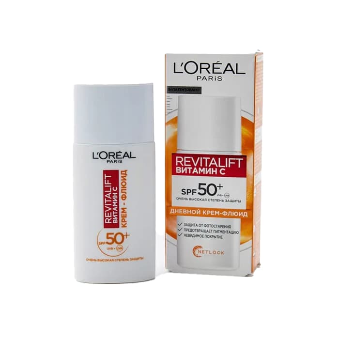 کرم ضد آفتاب لورآل مدل رویتالیفت +SPF50 حجم 50 میلی لیتر