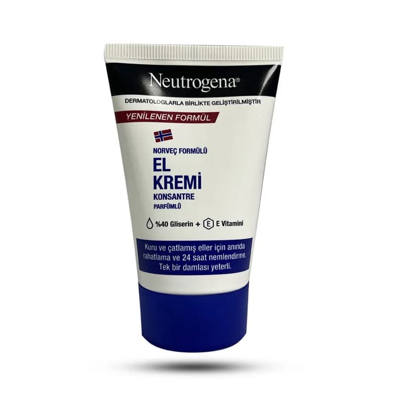 کرم مرطوب کننده دست معطر نوتروژینا مناسب پوست خشک 50 میل