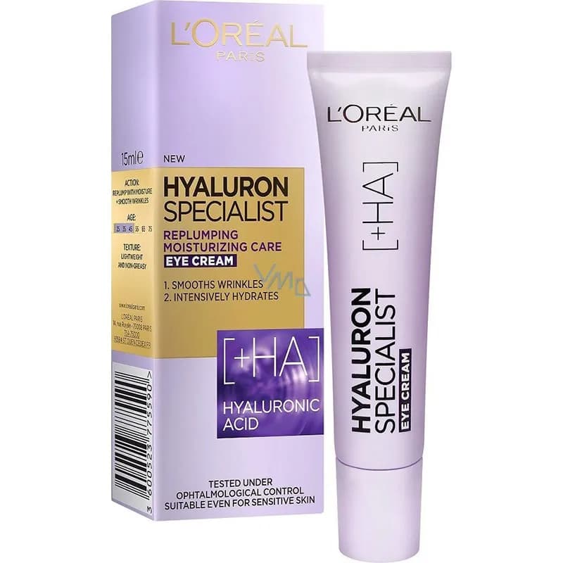 کرم دور چشم آبرسان اسید لورال Hyaluron Specialist