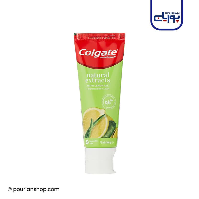خمیر دندان لیمو و نعناع Natural Extracts کلگیت