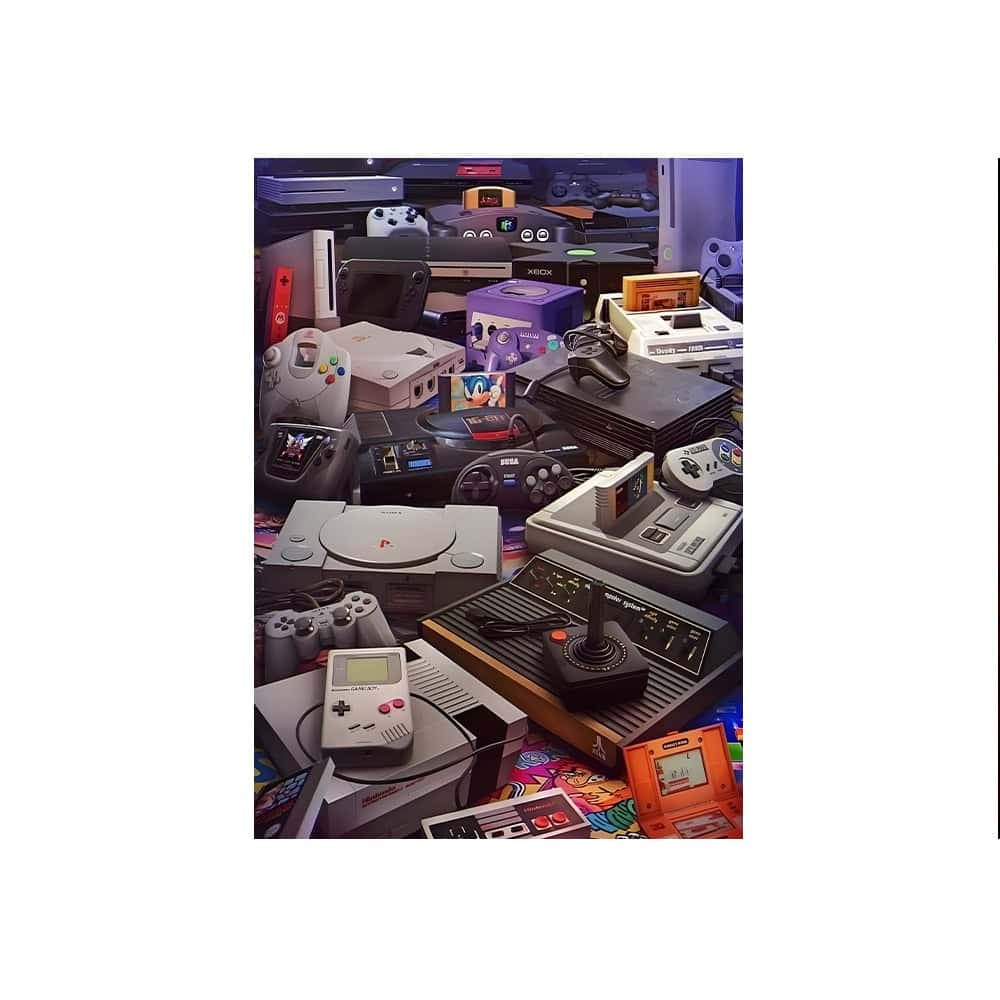 تابلو متال پوستر a3 – طرح Gaming