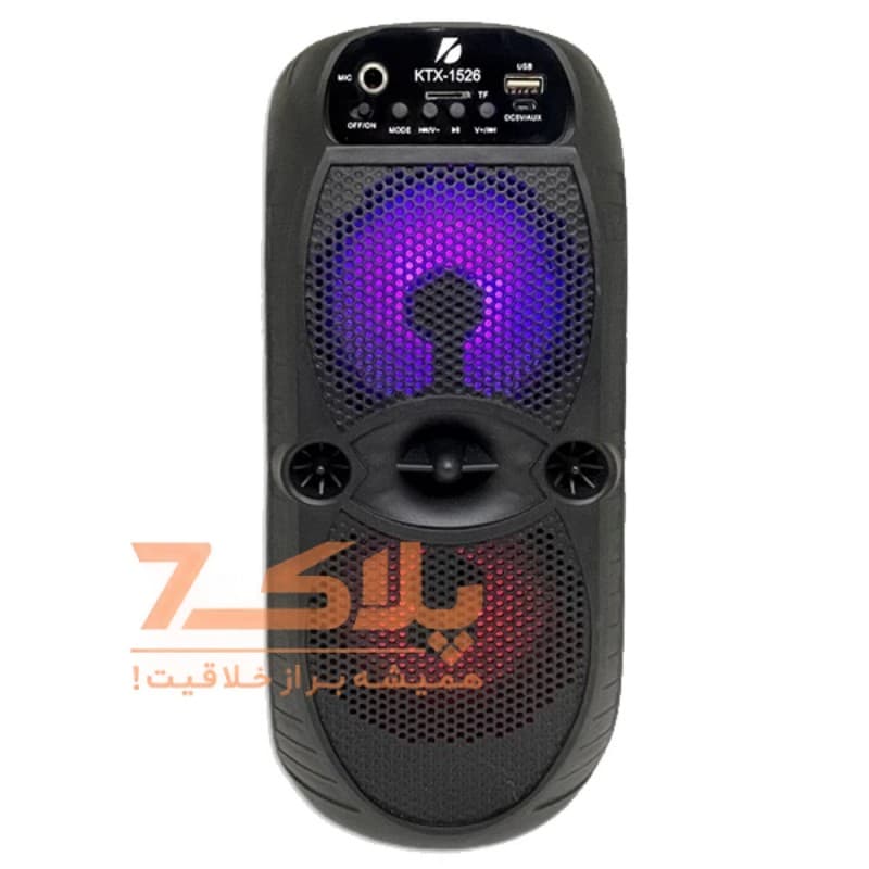 اسپیکر بلوتوثی قابل حمل کی تی ایکس مدل SOUND PLUS 1526