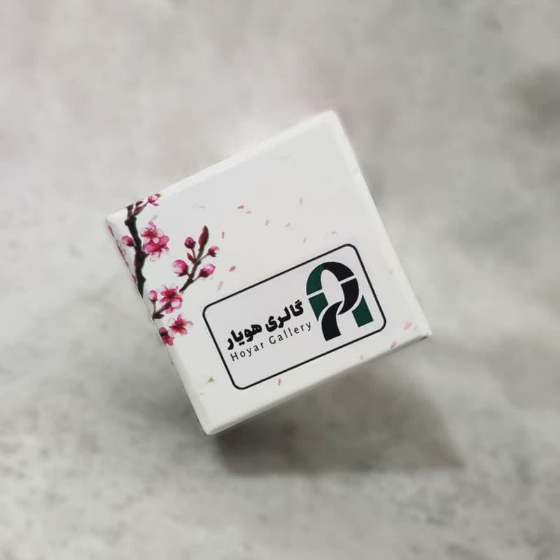گردنبند نقره زنانه هویار مدل توپاز — تصویر ۲
