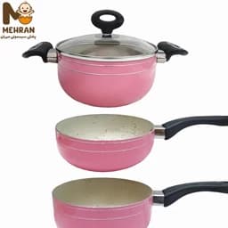 سرویس قابلمه تفلون 4 پارچه کودک وایو — تصویر ۲