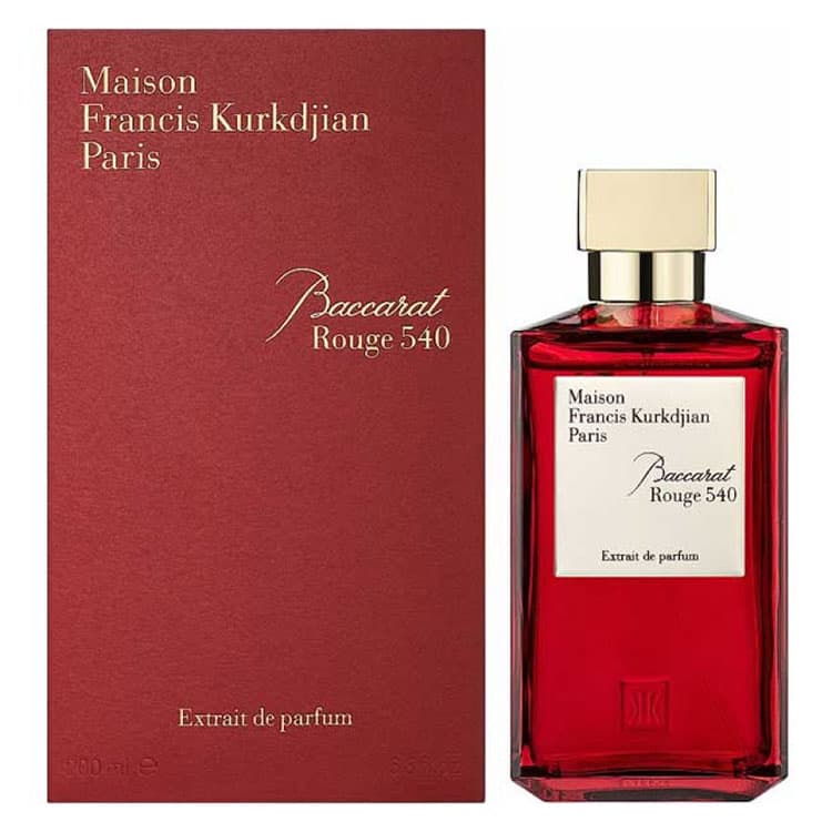 عطر مردانه و زنانه Maison Francis Kurkdjian Baccarat Rouge 540 Red حجم 200 میلی لیتر — تصویر ۳
