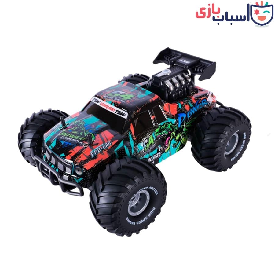ماشین بازی کنترلی آفرود دودزا شارژی 3035 — تصویر ۲