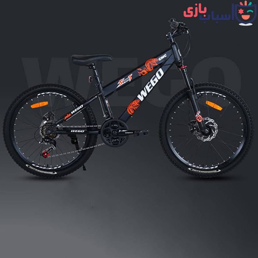 دوچرخه WEGO_GMC سایز 24 کد 2455