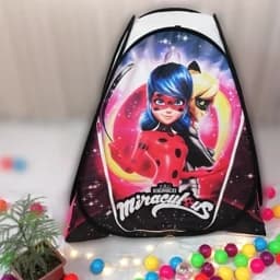 چادر بازی کودک مدل دختر کفشدوزکی سایز 1 و2 و3 — تصویر ۲