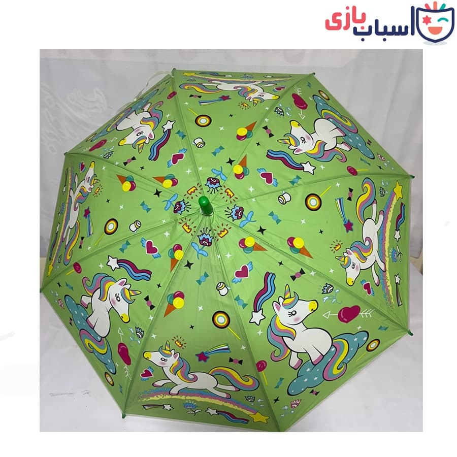 چتر بچه گانه کوچک طرح دار — تصویر ۳