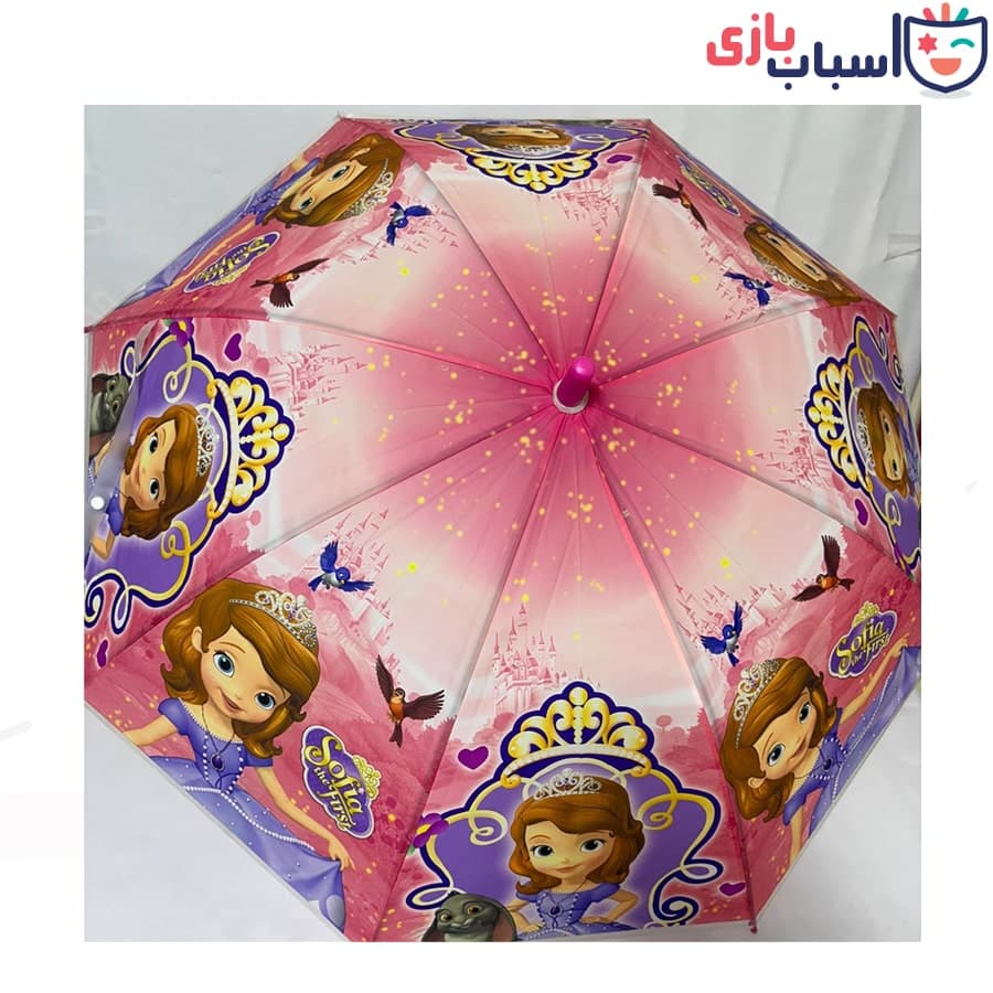 چتر بچه گانه کوچک طرح دار — تصویر ۵