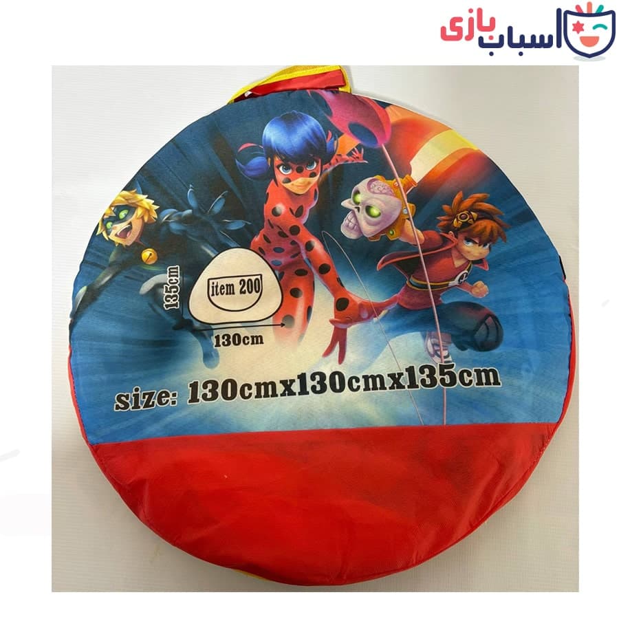 چادر بازی کودک مدل دختر کفشدوزکی