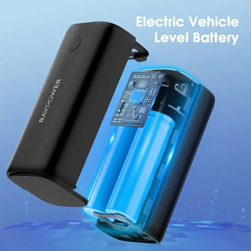 پاوربانک 20000 میلی آمپر راوپاور Ravpower PD Pioneer 20000mAh 70W RP-PB208PRO — تصویر ۲