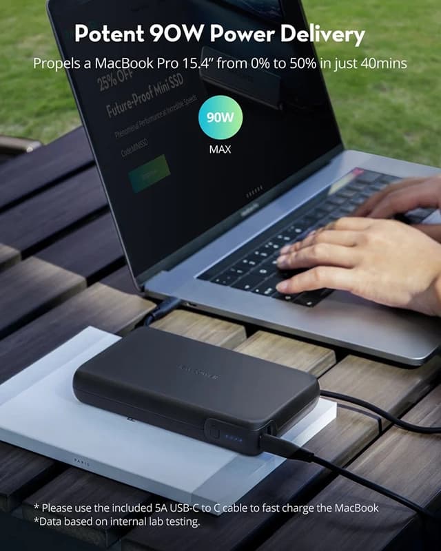 پاوربانک 30000 میلی آمپر راوپاور RAVPower 30000mAh Power Bank RP-PB232 — تصویر ۷