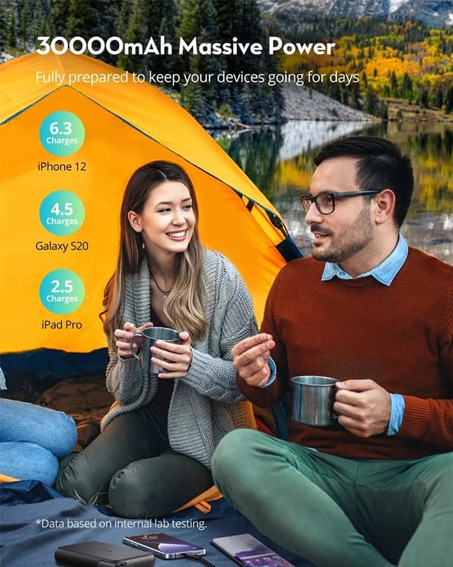 پاوربانک 30000 میلی آمپر راوپاور RAVPower 30000mAh Power Bank RP-PB232 — تصویر ۲