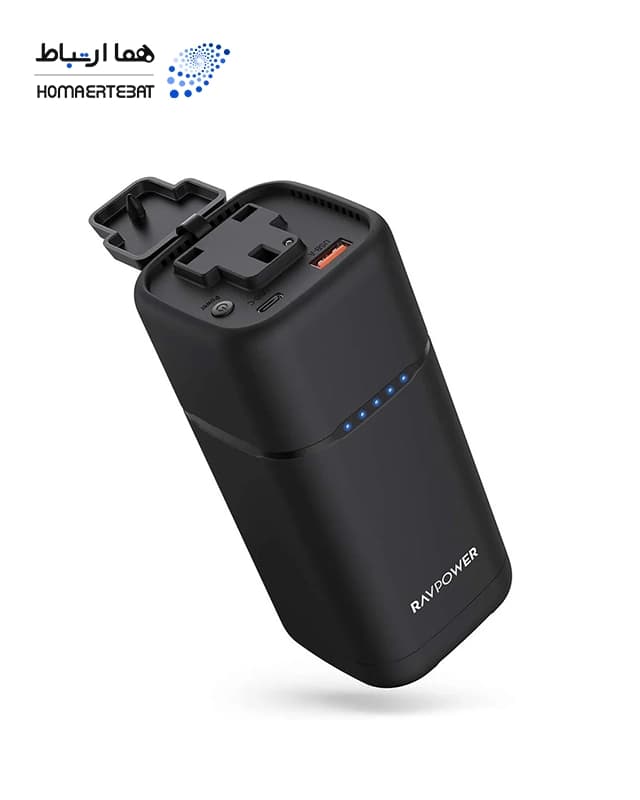 پاوربانک و پاور استیشن 80 وات راوپاور RAVPower 80W 20000mAh AC Portable Power Bank RP-PB054