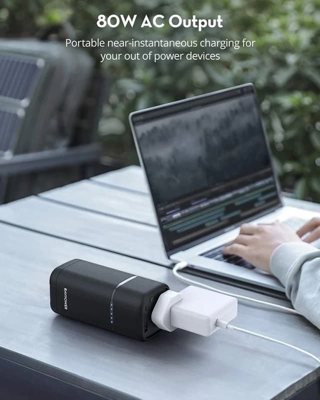 پاوربانک و پاور استیشن 80 وات راوپاور RAVPower 80W 20000mAh AC Portable Power Bank RP-PB054 — تصویر ۲